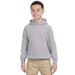 Gildan G185B Youth Heavy Blend 8 oz. 50/50 Hooded Sweatshirt in Sport Grey size Small | Cotton Polyester 18500B