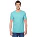 Fruit of the Loom SF45R Adult 4.7 oz. Sofspun Jersey Crew T-Shirt in Scuba Blue size XL | Cotton