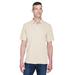 UltraClub 8445 Men's Cool & Dry Stain-Release Performance Polo Shirt in Stone size XL | Polyester