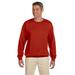 Hanes F260 Ultimate Cotton - Crewneck Sweatshirt in Deep Red size Large