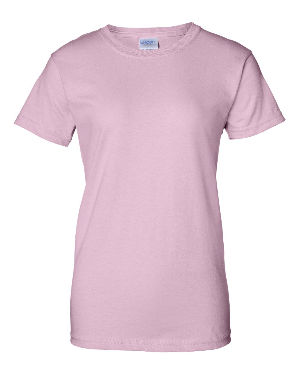 Gildan G200L Women's Ultra Cotton US T-Shirt in Light Pink size 3XL 2000L, G2000L