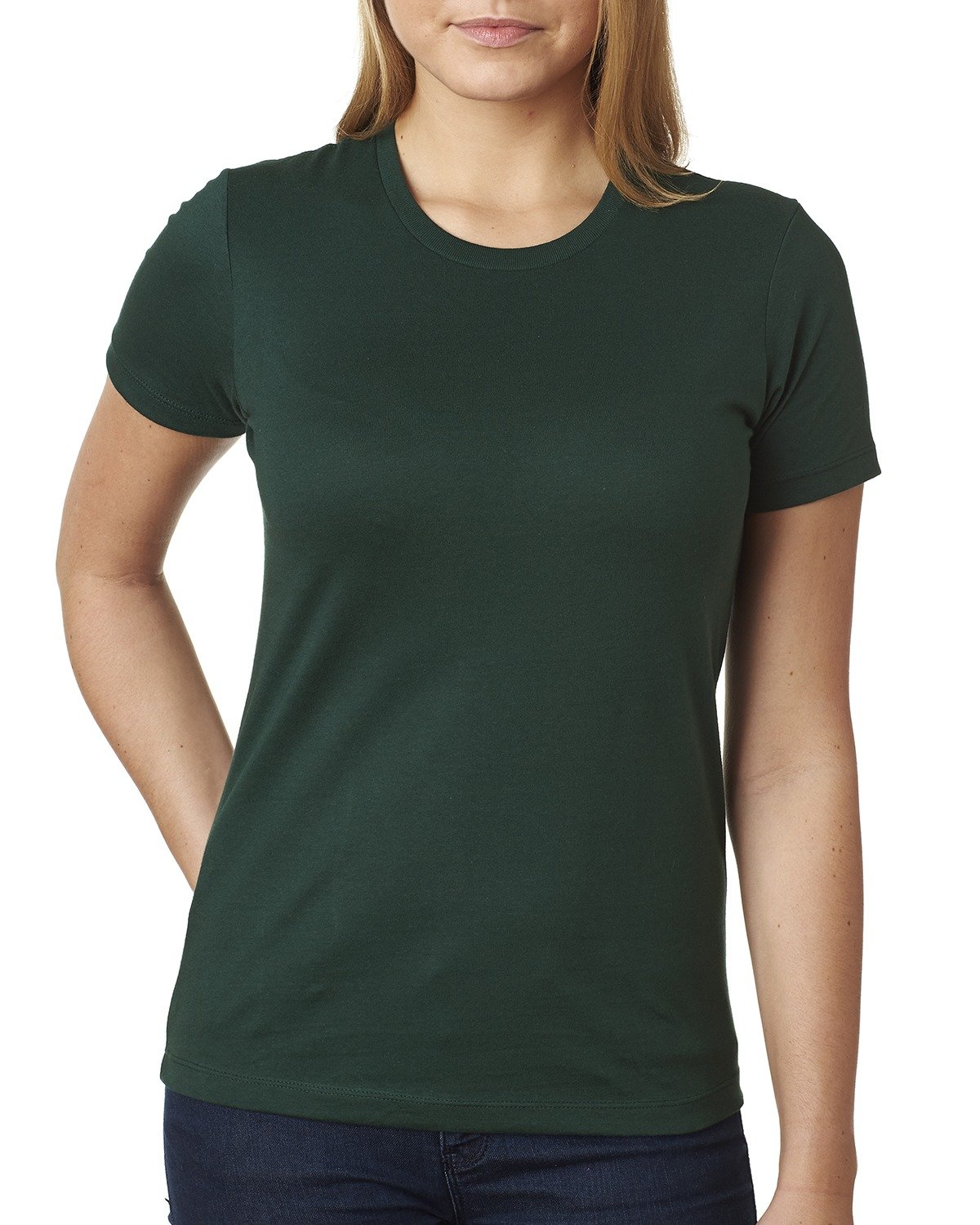 Next Level N3900 Women's Women’s Cotton T-Shirt | combed ringspun cotton fine jersey 3900, NL3900
