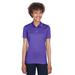 UltraClub 8210L Women's Cool & Dry Mesh PiquÃ© Polo Shirt in Purple size XL | Polyester