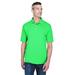 UltraClub 8445 Men's Cool & Dry Stain-Release Performance Polo Shirt in Green size Medium | Polyester