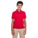 CORE365 88181Y Youth Origin Performance PiquÃ© Polo Shirt in Classic Red size Large | Polyester