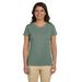 econscious EC3000 Women's Classic T-Shirt in Blue Sage size XL | Ringspun Cotton