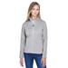 Devon & Jones DG793W Women's Bristol Full-Zip Sweater Fleece Jacket in Grey Heather size Medium | Polyester