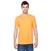 Fruit of the Loom SF45R Adult 4.7 oz. Sofspun Jersey Crew T-Shirt in Gold size Medium | Cotton