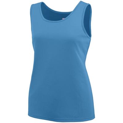 Augusta Sportswear 1705 Women's Training Tank Top in Columbia Blue size XL | Polyester