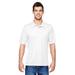 Hanes 4800 Men's 4 oz. Cool Dri with Fresh IQ Polo Shirt in White size XL | Polyester