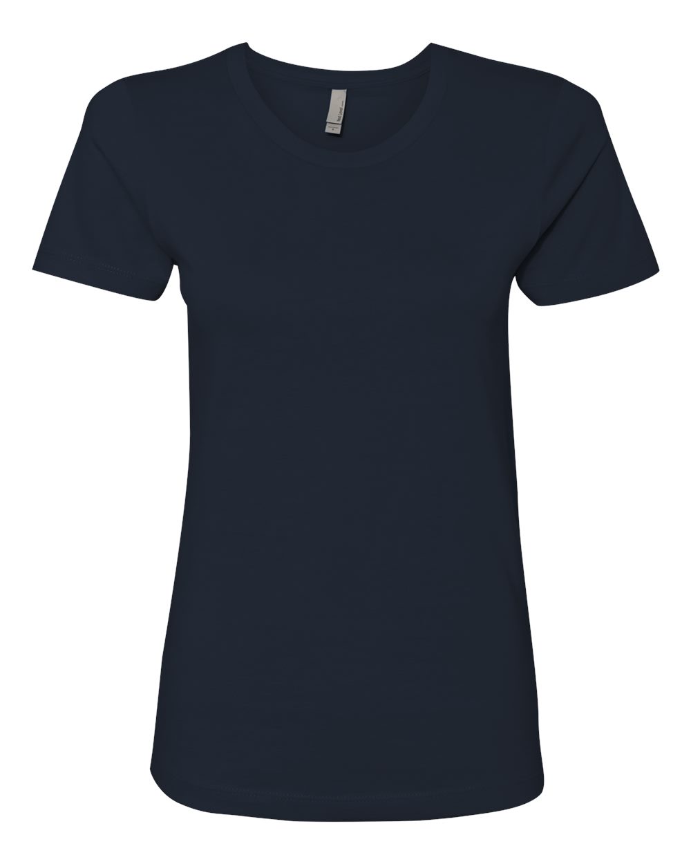 Next Level N3900 Women's Women’s Cotton T-Shirt in Midnight Navy Blue size 3XL | combed ringspun cotton fine jersey 3900, NL3900