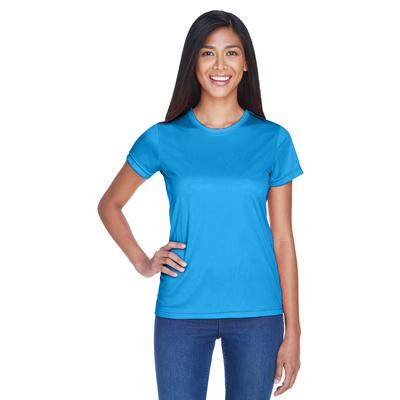 UltraClub 8420L Athletic Women's Cool & Dry Sport Performance Interlock T-Shirt size XS | Polyester