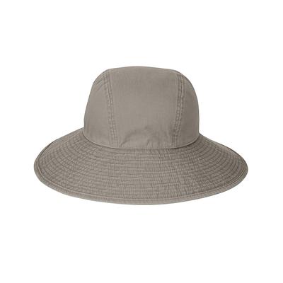 Adams SL101 Women's Sea Breeze Floppy Hat in Stone size Large/XL | Cotton