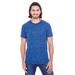 Threadfast Apparel 104A Men's Blizzard Jersey Short-Sleeve T-Shirt in Royal Blue size XL | Ringspun Cotton