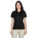 Team 365 TT21W Women's Command Snag Protection Polo Shirt in Black size XL | Polyester