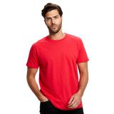 US Blanks US2000 Men's Made in USA Short Sleeve Crew T-Shirt Red size XS | Cotton US200
