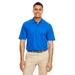 CORE365 88181R Men's Radiant Performance PiquÃ© Polo with Reflective Piping Shirt in True Royal Blue size Large | Polyester