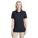 Jerzees 443WR Women's 6.5 oz. Premium Ringspun Cotton PiquÃ© Polo Shirt in Black size Medium 443W