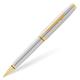 Cross Coventry Ballpoint Pen (Medium Stroke Thickness) Chrome/Gold with Gift Box