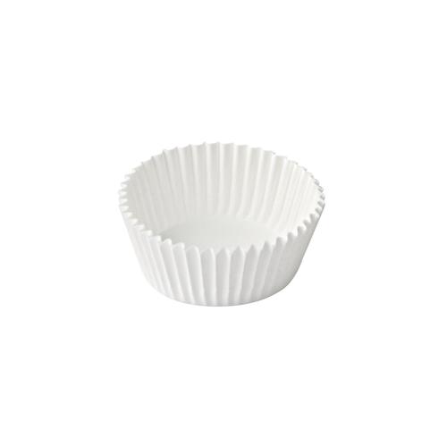 5000x Gebäckkapseln Minimuffin-Kapseln weiß O 35 x 20 mm