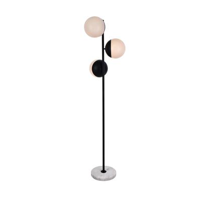 Elegant Lighting Eclipse 65 Inch Floor Lamp - LD6158BK
