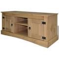 Meuble TV,Banc tv Gamme Corona pin mexicain 120x40x52 cm vidaXL