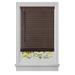 Wide Width Cordless GII Madera Falsa 2" Faux Wood Plantation Blind by Achim Home Décor in Mahogany (Size 30" W 64" L)