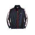 Men's Big & Tall FILA® Taped Logo Track Jacket by FILA in Navy (Size 2XL)