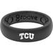 Women's Groove Life Black TCU Horned Frogs Thin Ring
