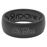 Men's Groove Life Black Ole Miss Rebels Original Ring