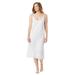 Plus Size Women's Snip-To-Fit Dress Liner by Comfort Choice in White (Size 1X)