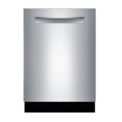 Bosch 500 Series Top Control Tall Tub Pocket Handle Dishwasher in Stainless Steel with Stainless Ste