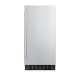 Summit Appliance 15 in. 2.2 cu. ft. Mini Fridge in Stainless Steel, Stainless steel/Black screenshot. Refrigerators directory of Appliances.