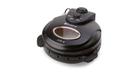 Euro Cuisine 12 in. Black Electric Oven Pizza Maker with Lid