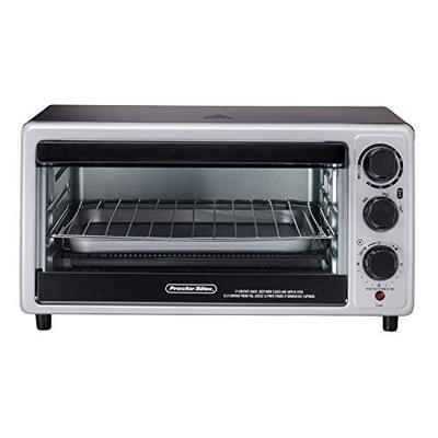 Hamilton Beach Settin Proctor Silex 31124 Toaster Oven, 6 Slice Capacity, with Toast, Bake and Broil