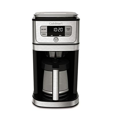 Cuisinart DGB-800 Burr Grind & Brew Automatic Coffeemaker, 12 Cup, Silver