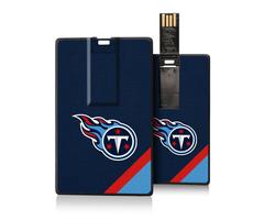 Tennessee Titans Diagonal Stripe Credit Card USB Drive