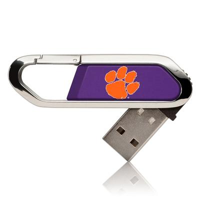 Clemson Tigers 16GB Clip USB Flash Drive