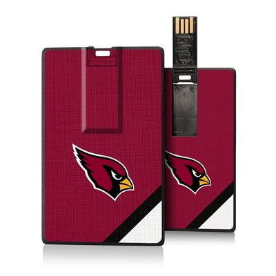 Arizona Cardinals Diagonal Stripe Credit Card USB Drive