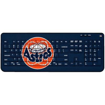"Houston Astros 1977-1998 Cooperstown Solid Design Wireless Keyboard"