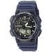 Casio Men's Heavy Duty Quartz Resin Watch, Color: Blue (Model: AEQ110W-2AV)