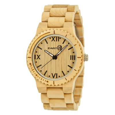 EARTH wood watches Men's Watches Khaki/Tan - Khaki & Tan Bighorn Bracelet Watch