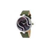 Multicolor Dial, Silver Case, Olive Band screenshot. Watches directory of Jewelry.