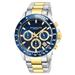 Stuhrling Men's Gold - Silver Tone Stainless Steel Bracelet Watch 42mm - Gold