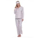 White Mark Womens Pant Pajama Set 3-pc. Long Sleeve screenshot. Pajamas directory of Lingerie.