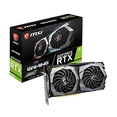 MSI Gaming GeForce RTX 2060 6GB GDRR6 192-bit HDMI/DP Ray Tracing Turing Architecture VR Ready Graph