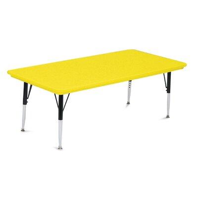 Correll Inc. Rectangular Activity Table ARXXXX-REC Tabletop Finish: Red Size: 30" H x 48" L x 24" W