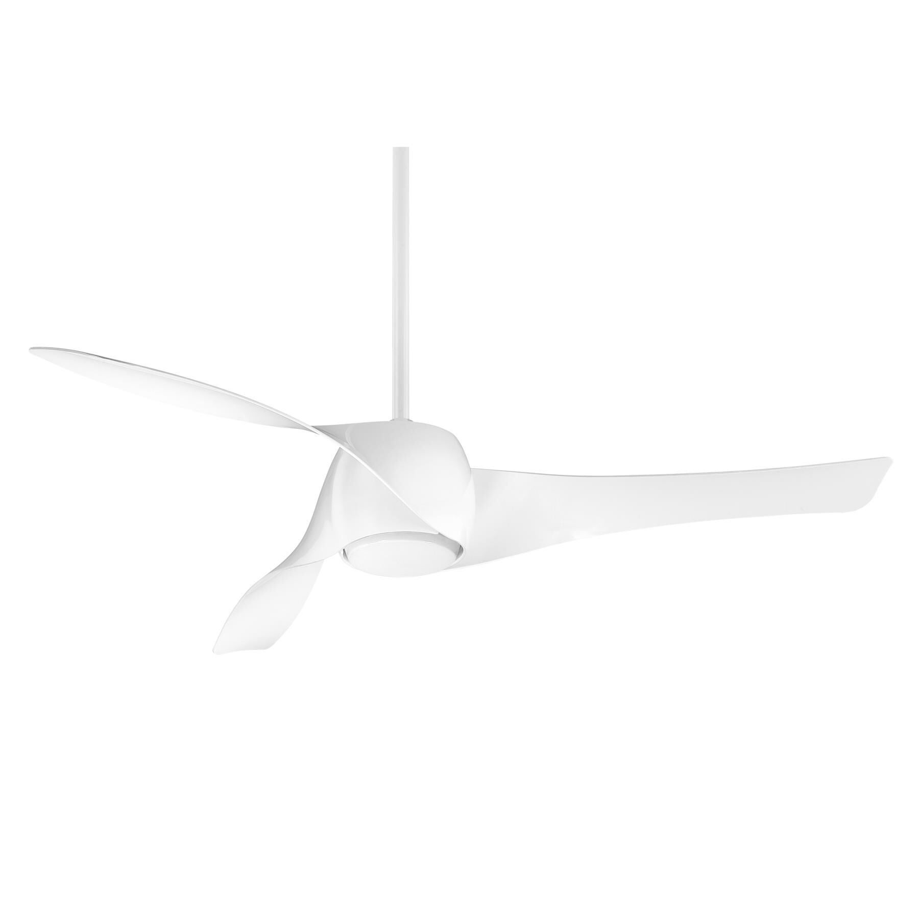 Minka Aire Artemis Led 58 Inch Ceiling Fan with Light Kit - F803DL-WH