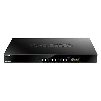 D-Link Smart Managed 2.5 Gigabit Ethernet Poe Switch (DMS-1100-10TP) Black