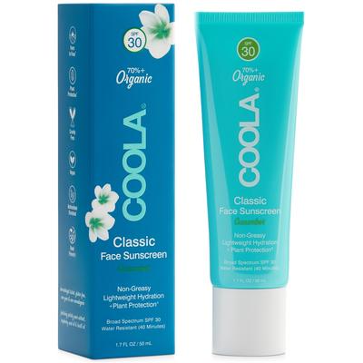 Coola Classic Face Organic Sunscreen Lotion Spf 30 - Cucumber